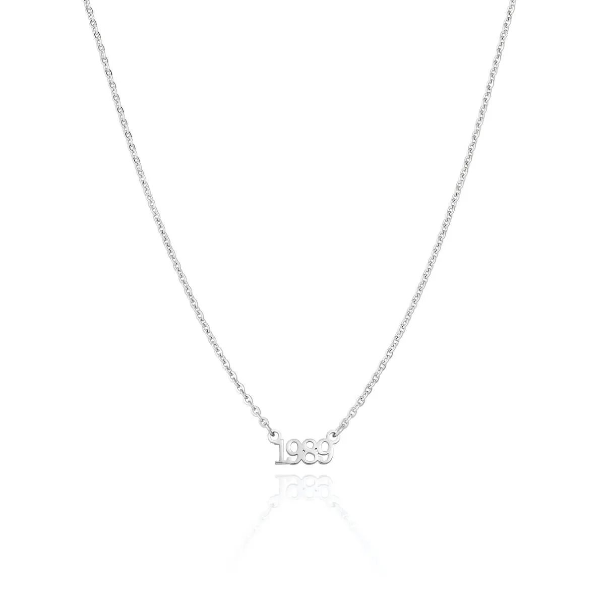 Editorial Date Necklace (Silver) sold by Abbott Lyon