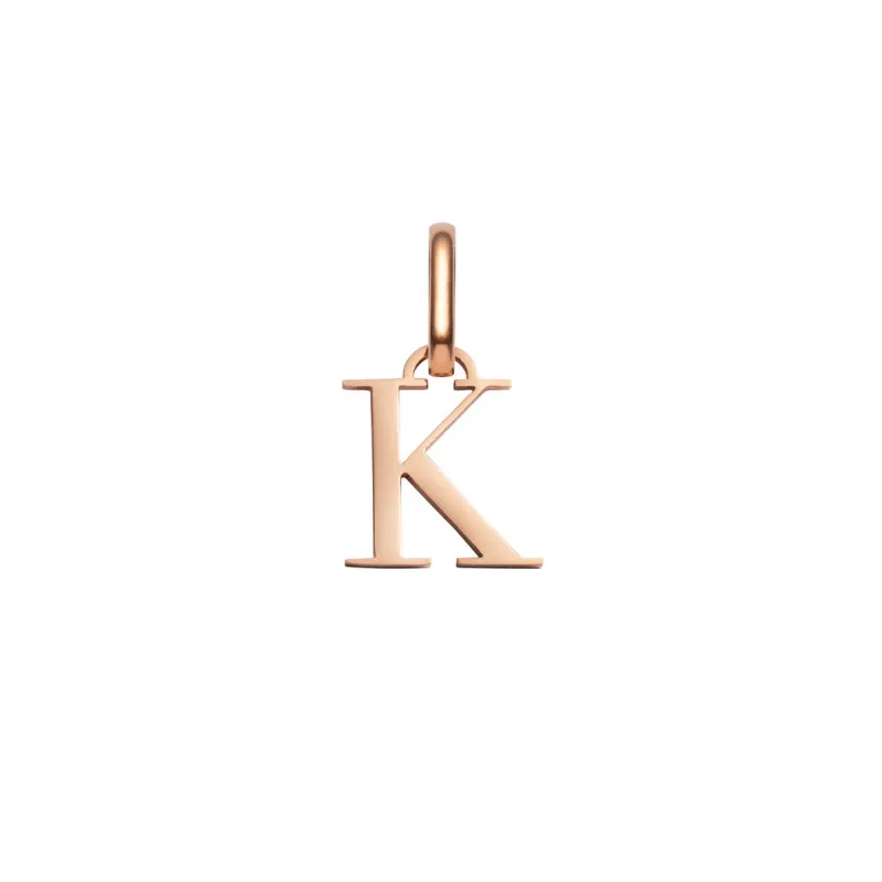 Letter Pendant (Rose Gold) made by Abbott Lyon