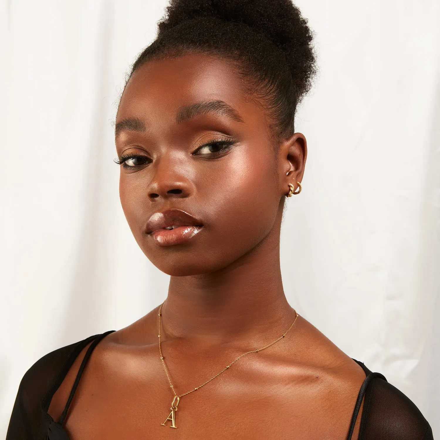 Initial Necklace (Gold) sold by Abbott Lyon product image thumbnail 4