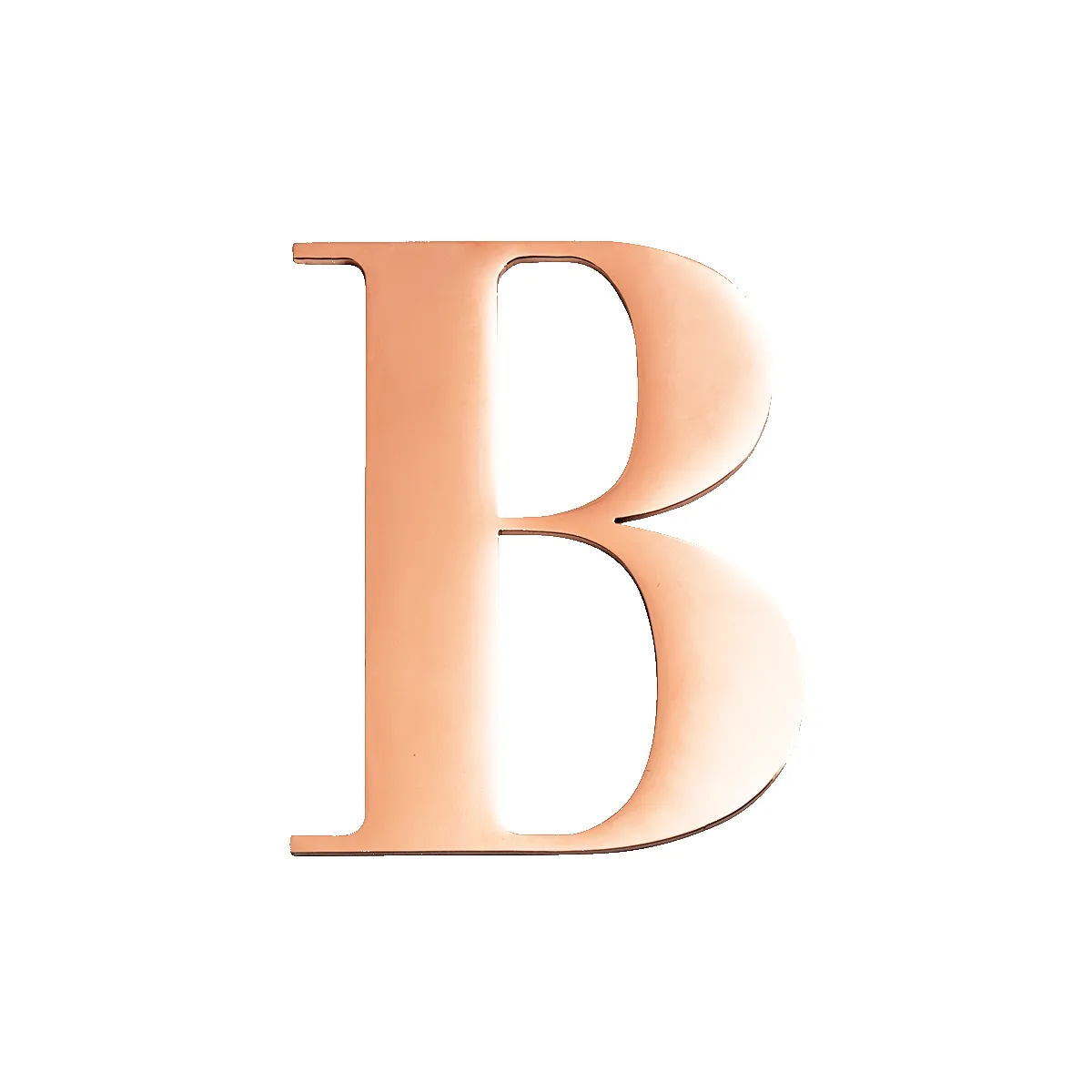 Rose Gold Small Metal Letter sold by Abbott Lyon product image thumbnail 2