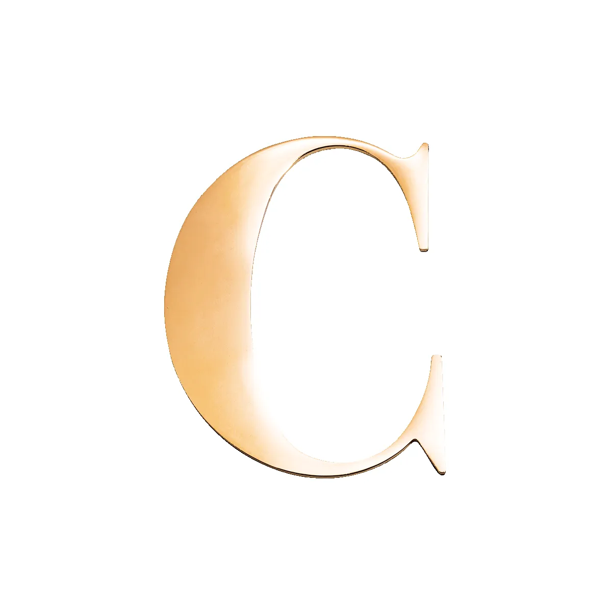 Gold Small Metal Letter sold by Abbott Lyon product image thumbnail 3