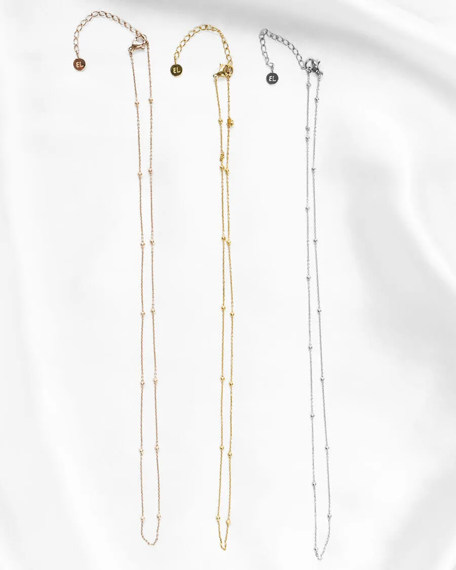 Sphere Chain Necklace 20 in (Silver) sold by Abbott Lyon product image thumbnail 3