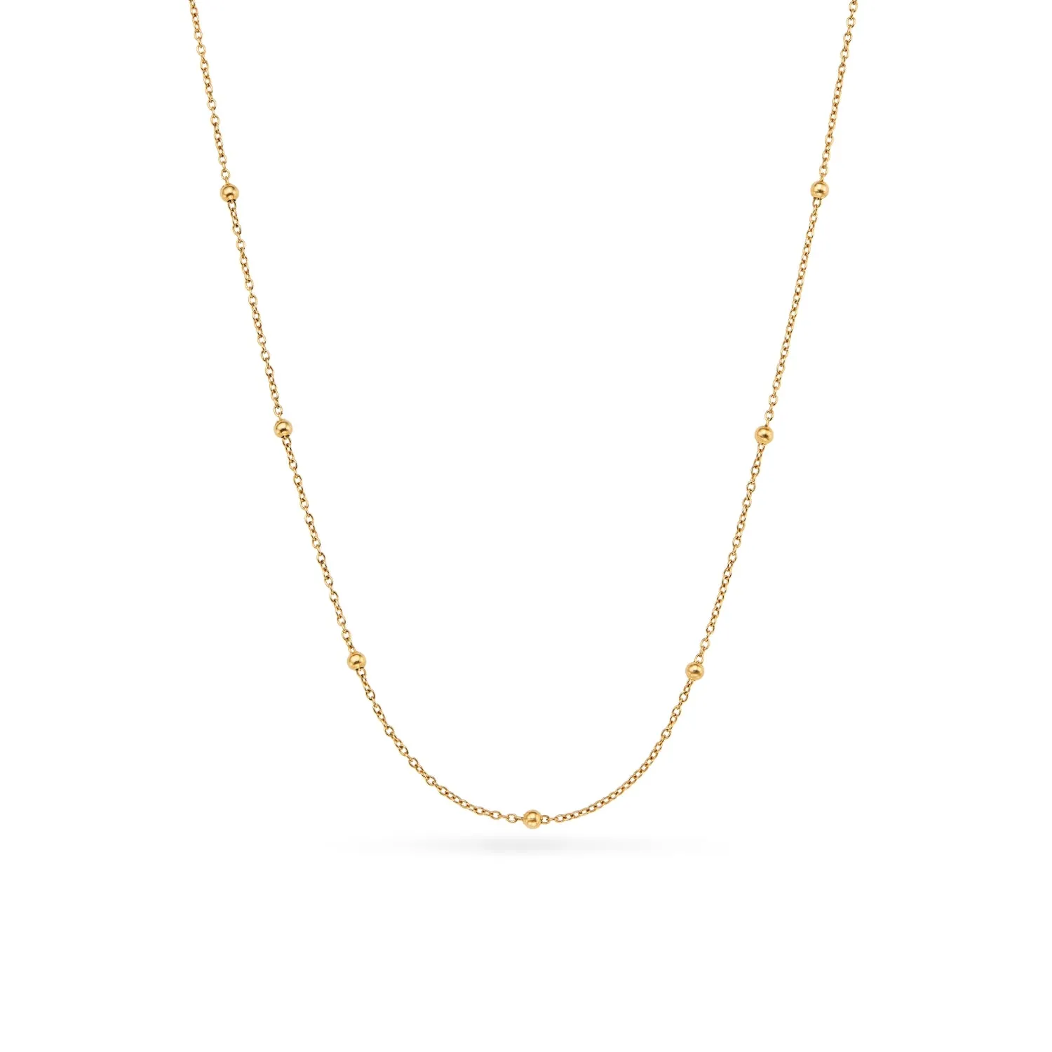 Sphere Chain Necklace 20 in (Gold) sold by Abbott Lyon