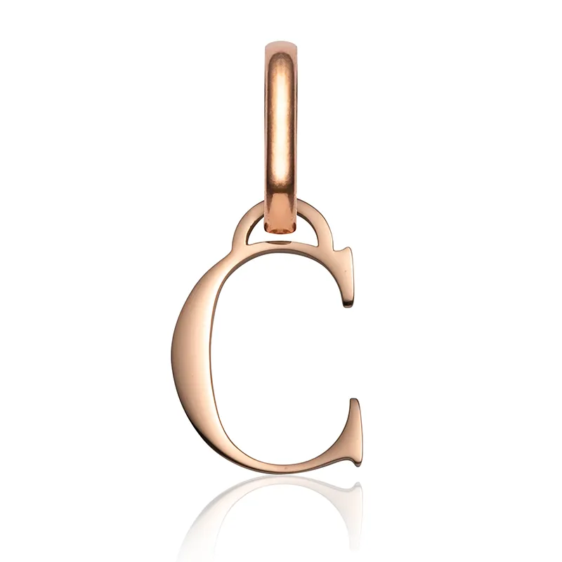 Letter Pendant (Rose Gold) sold by Abbott Lyon product image thumbnail 4