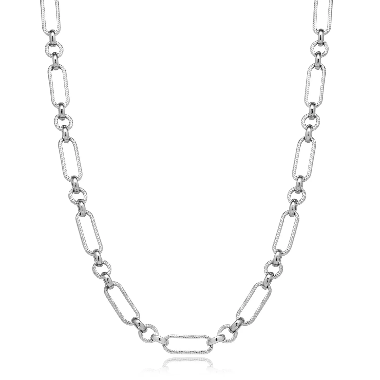 Figaro Chain Necklace (Silver) sold by Abbott Lyon product image thumbnail 5