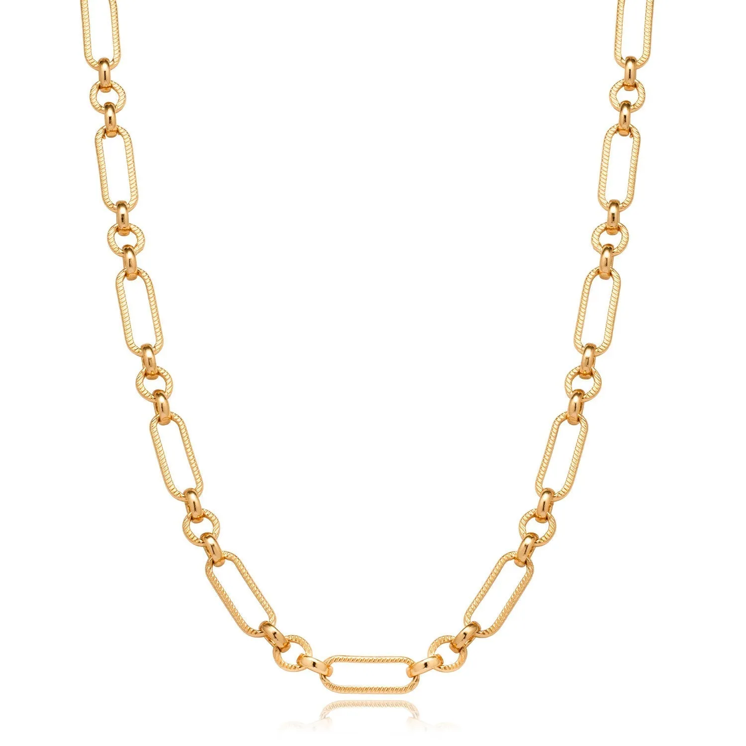 Figaro Chain Necklace (Gold) sold by Abbott Lyon product image thumbnail 5