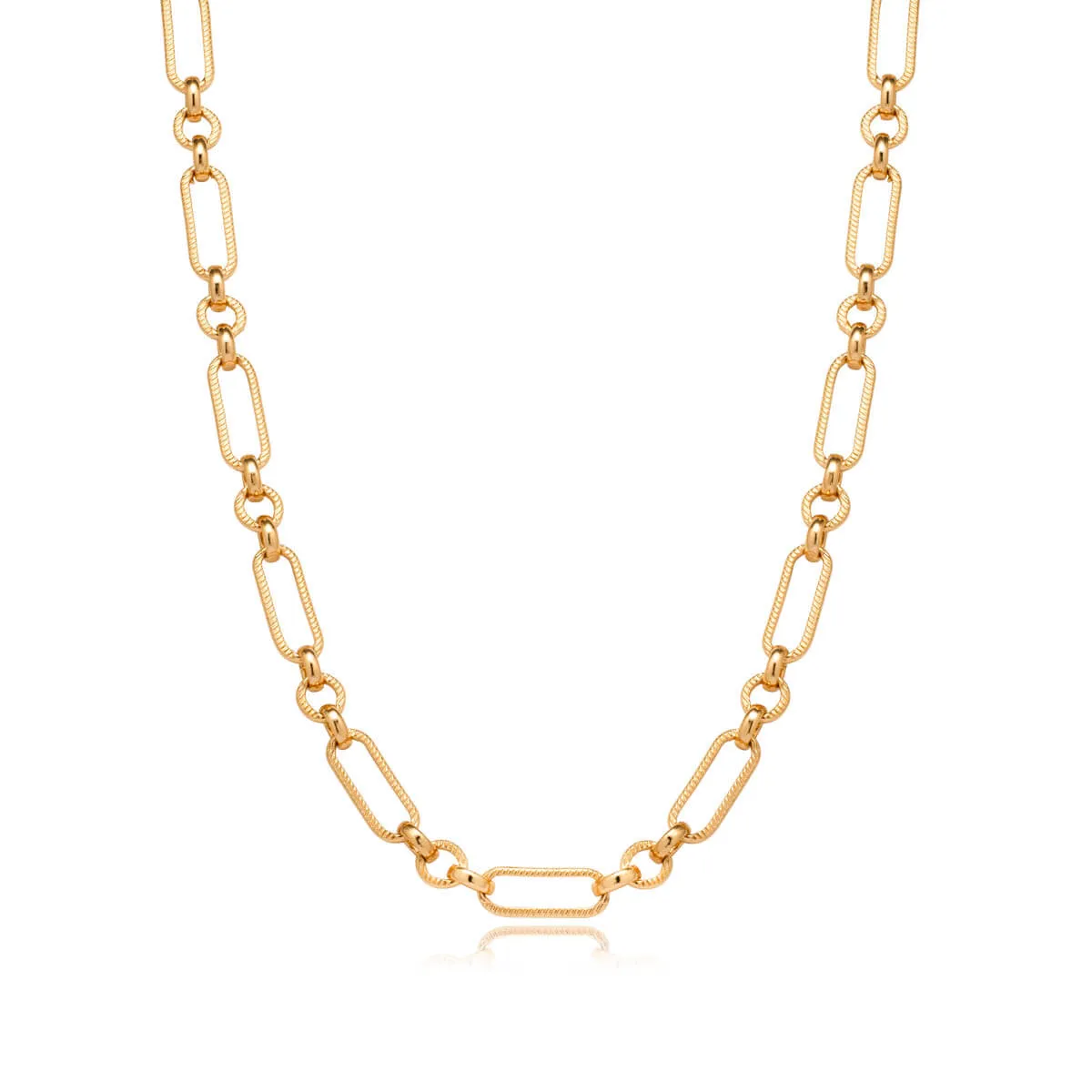 Figaro Chain Necklace (Gold) sold by Abbott Lyon