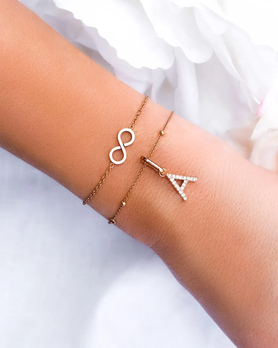 Sphere Chain Bracelet (Rose Gold) sold by Abbott Lyon product image thumbnail 2