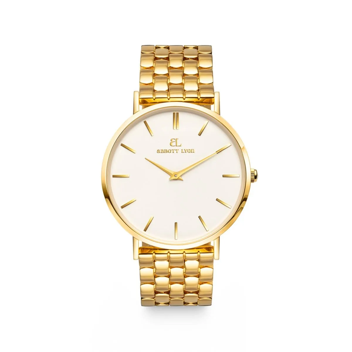 Gold Kensington Link 40 Watch sold by Abbott Lyon