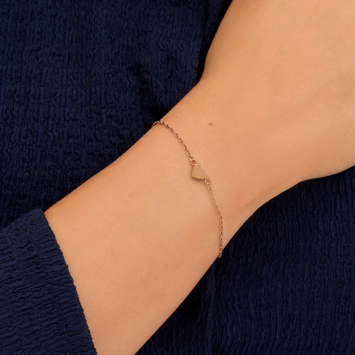 Made Mine Heart Bracelet (Rose Gold) sold by Abbott Lyon product image thumbnail 2