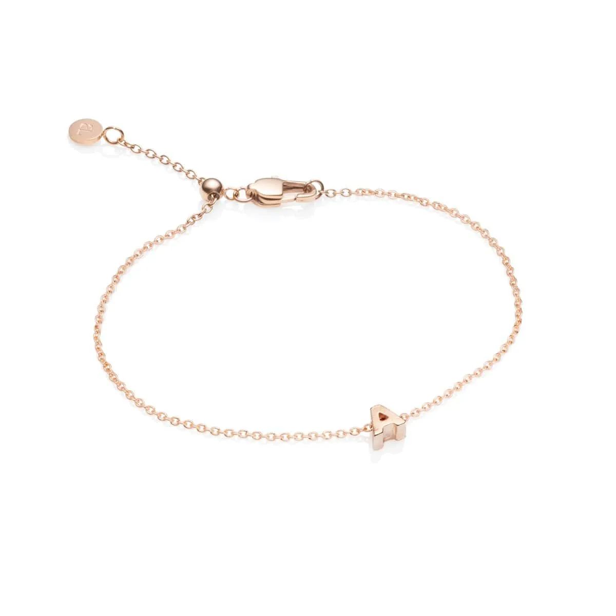 Initial Bracelet (Rose Gold) sold by Abbott Lyon
