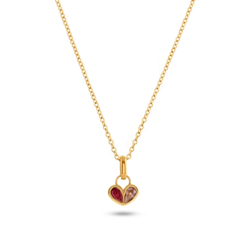 Harmony Heart Necklace (Gold) sold by Abbott Lyon
