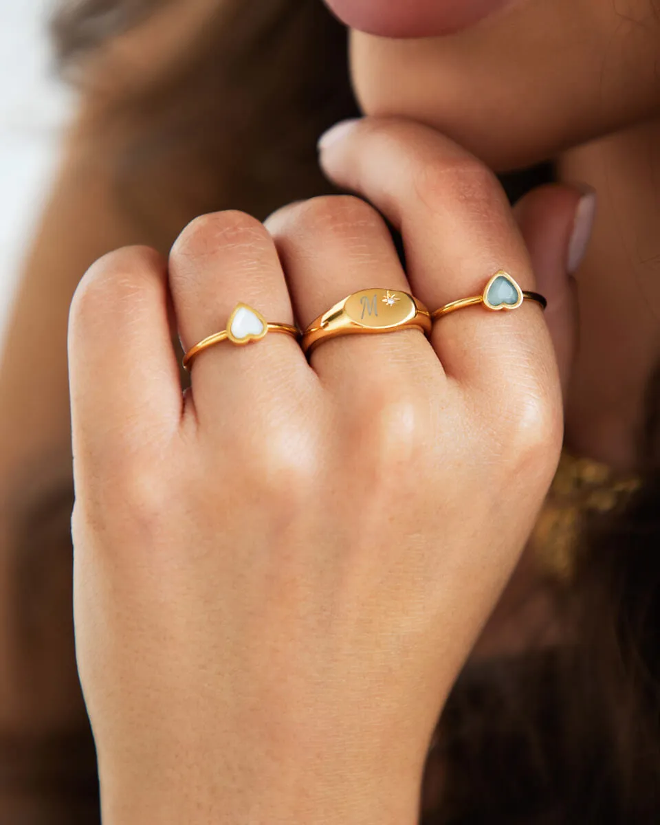 Oval Signet Ring (Gold) sold by Abbott Lyon product image thumbnail 2