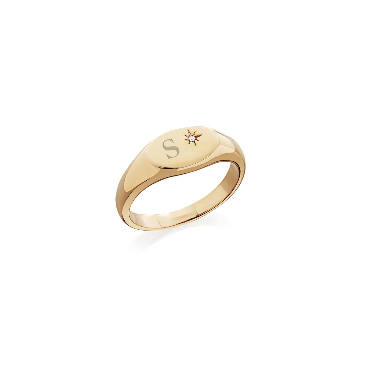 Oval Signet Ring (Gold) sold by Abbott Lyon