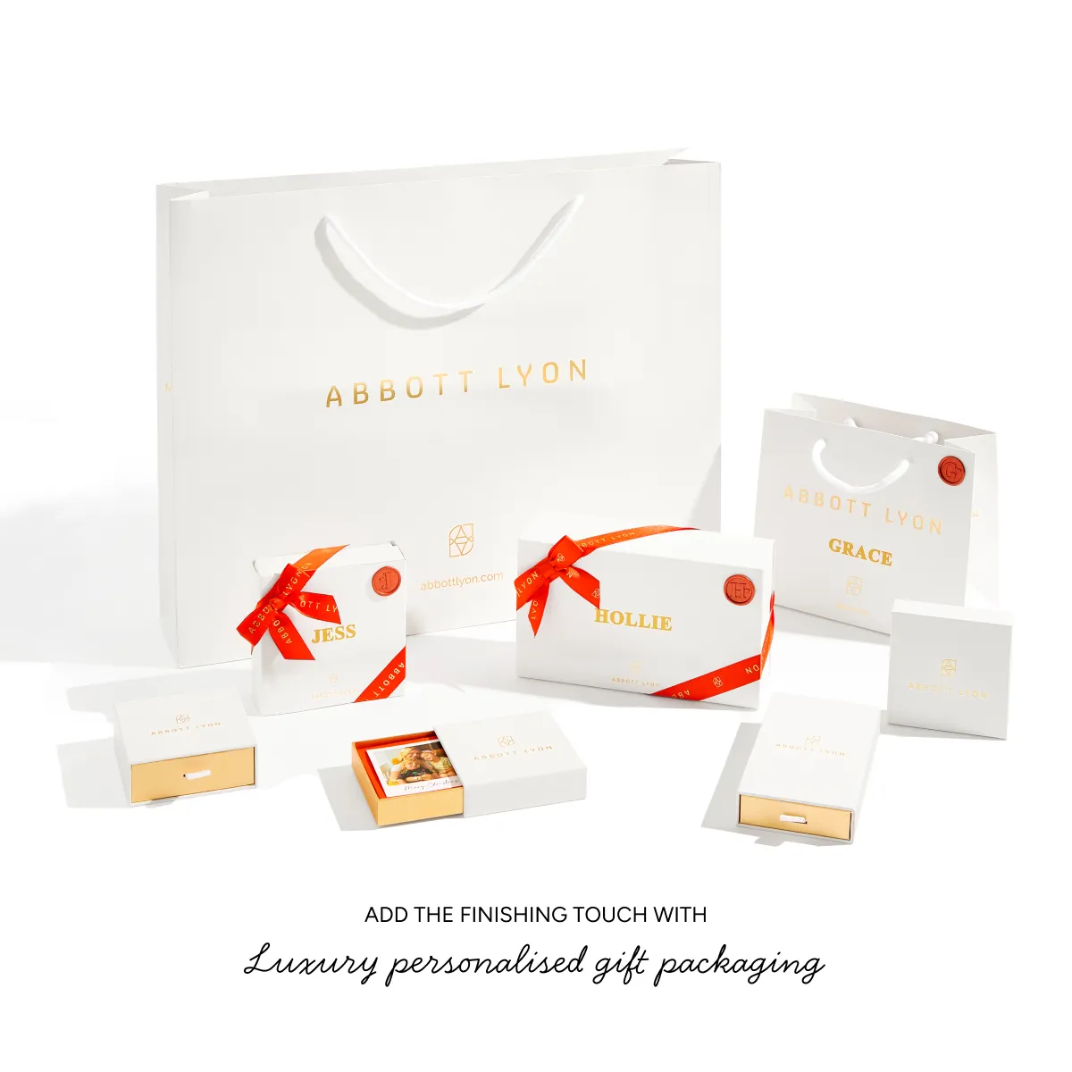 Moon and Back Pavé Heart Necklace Charm (Gold) sold by Abbott Lyon product image thumbnail 5