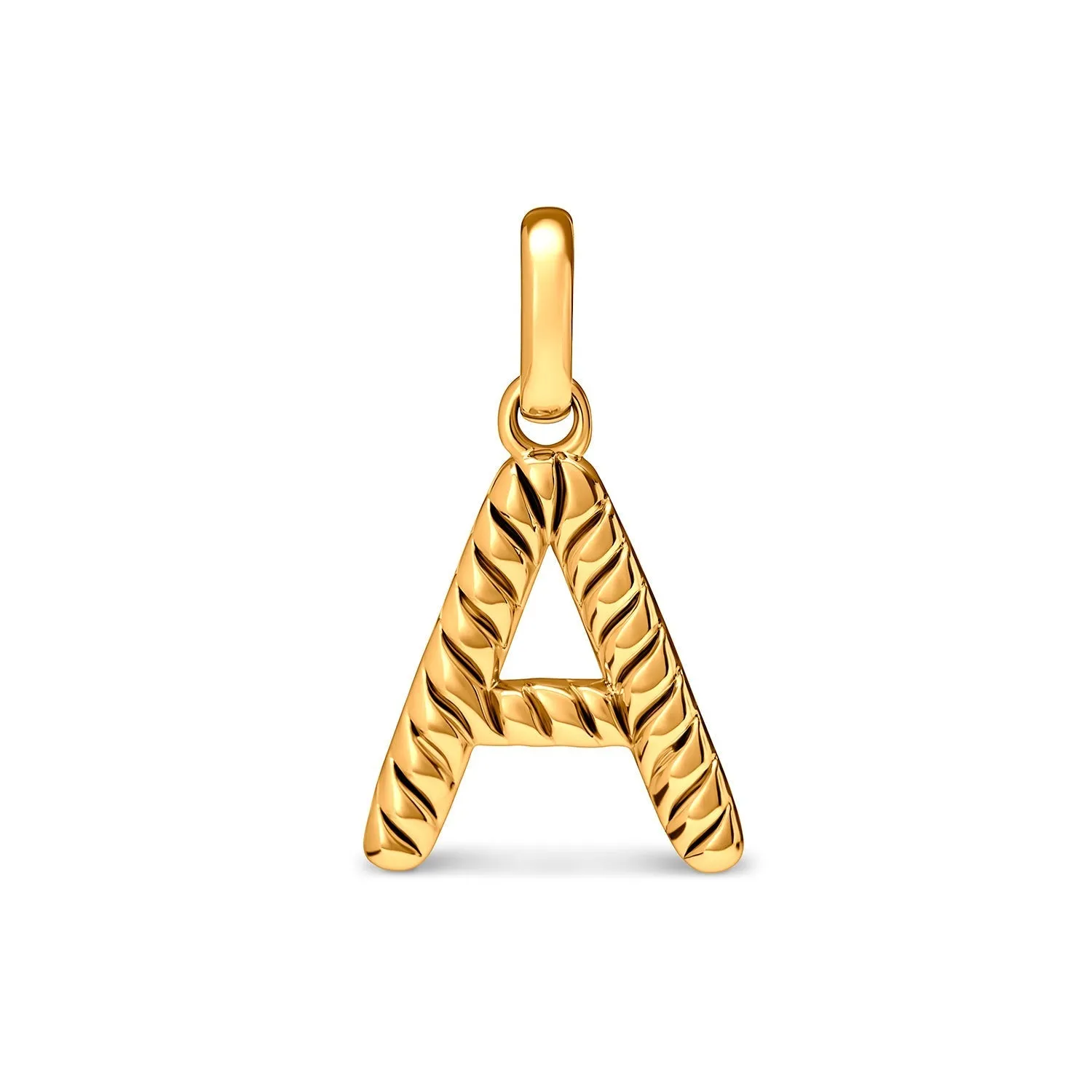 Entwine Initial Pendant (Gold) sold by Abbott Lyon