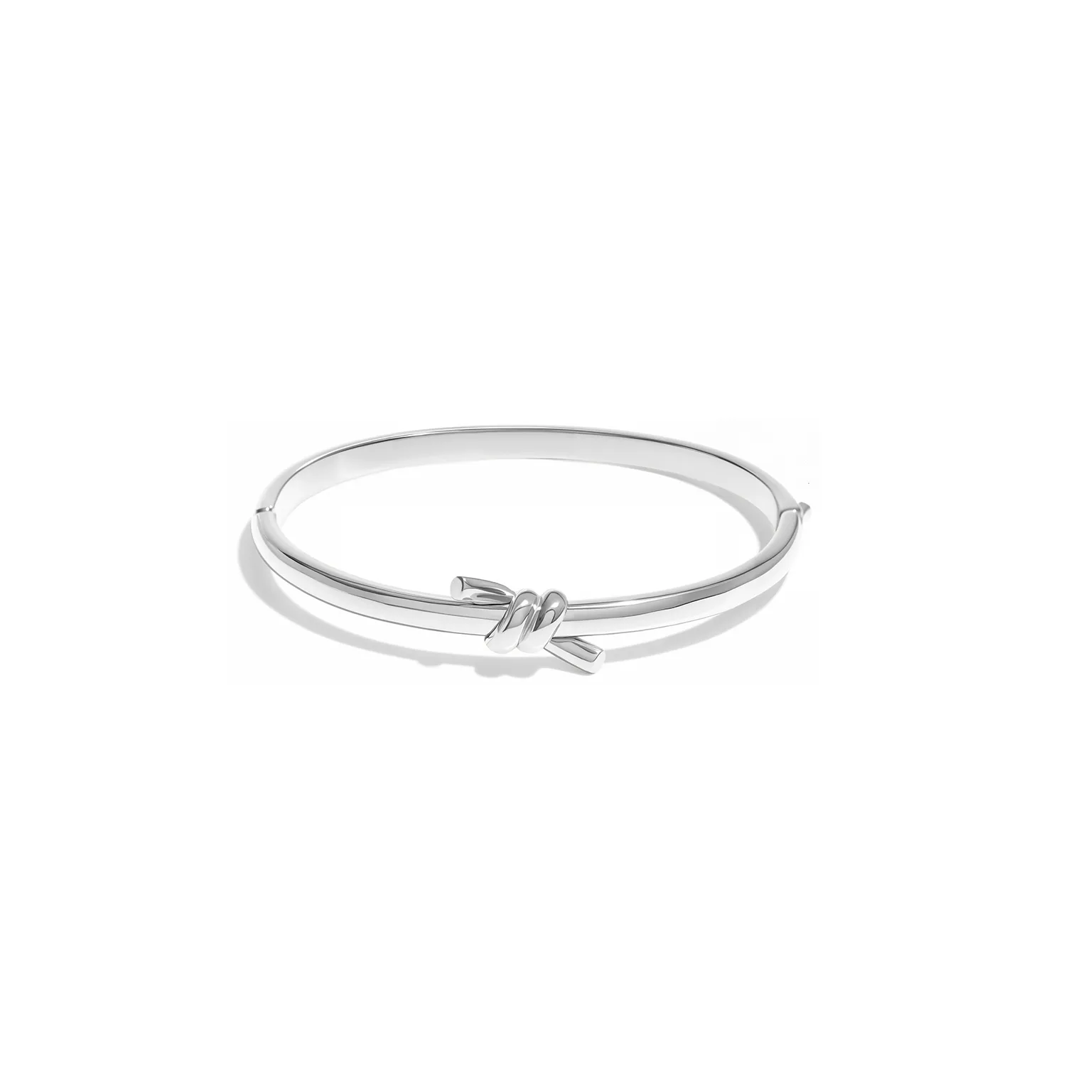 Twisted Knot Bangle (Silver) sold by Abbott Lyon product image thumbnail 2