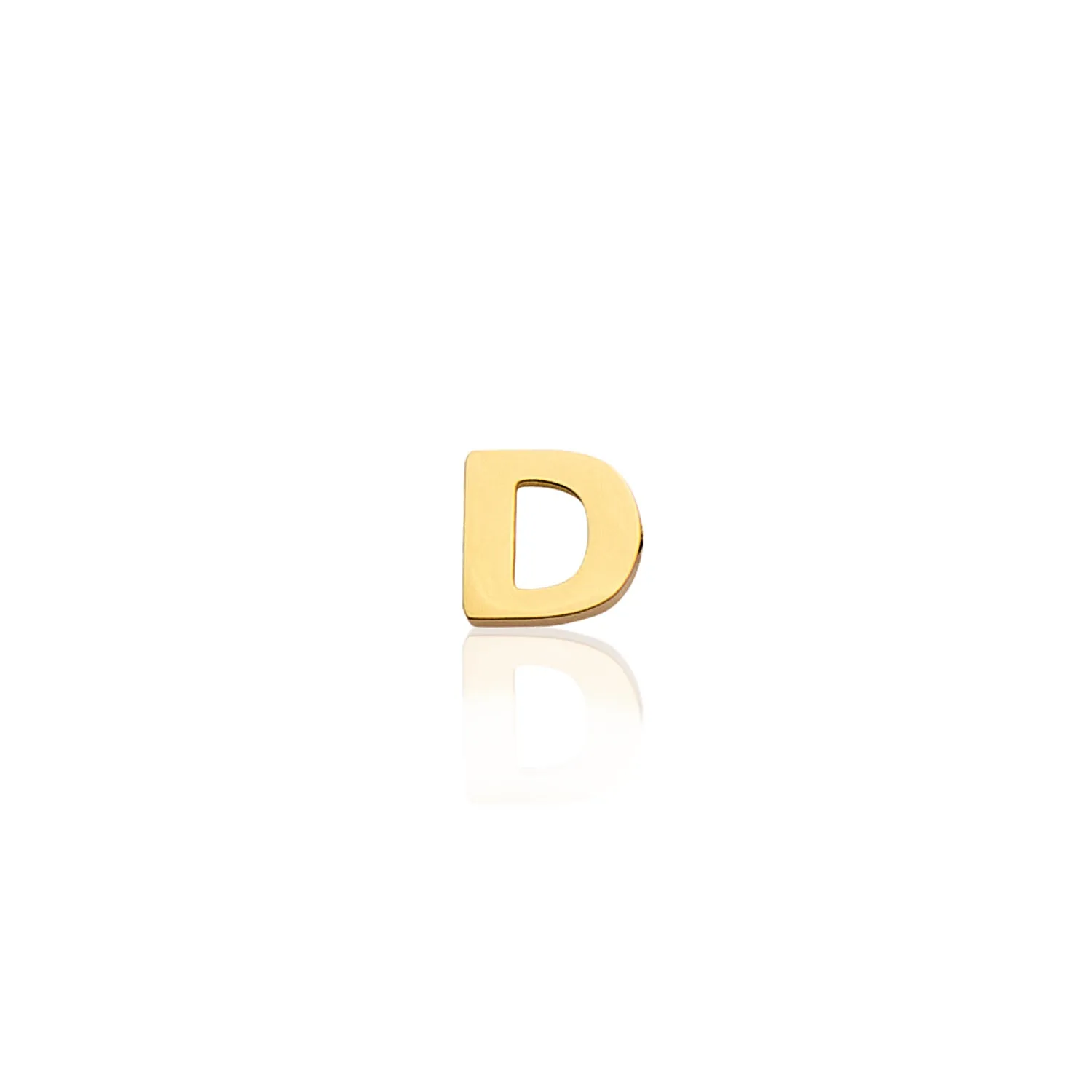 Mini Letter Sphere Chain Necklace (Gold) sold by Abbott Lyon product image thumbnail 5