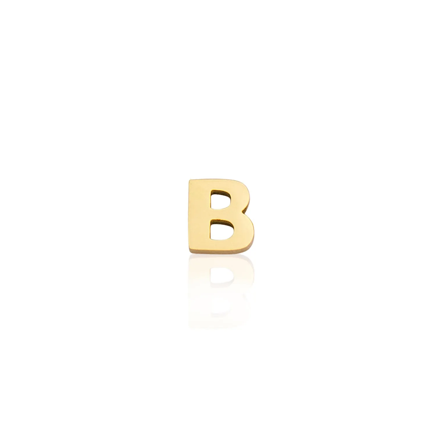 Mini Letter Sphere Chain Necklace (Gold) sold by Abbott Lyon product image thumbnail 3