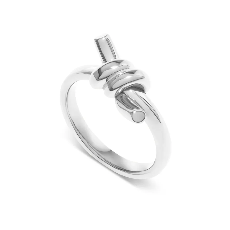 Twisted Knot Ring (Silver) sold by Abbott Lyon
