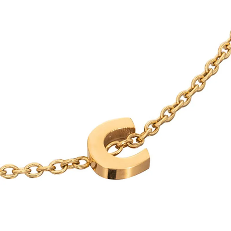 Made Mine Initial Bracelet (Gold) sold by Abbott Lyon product image thumbnail 4
