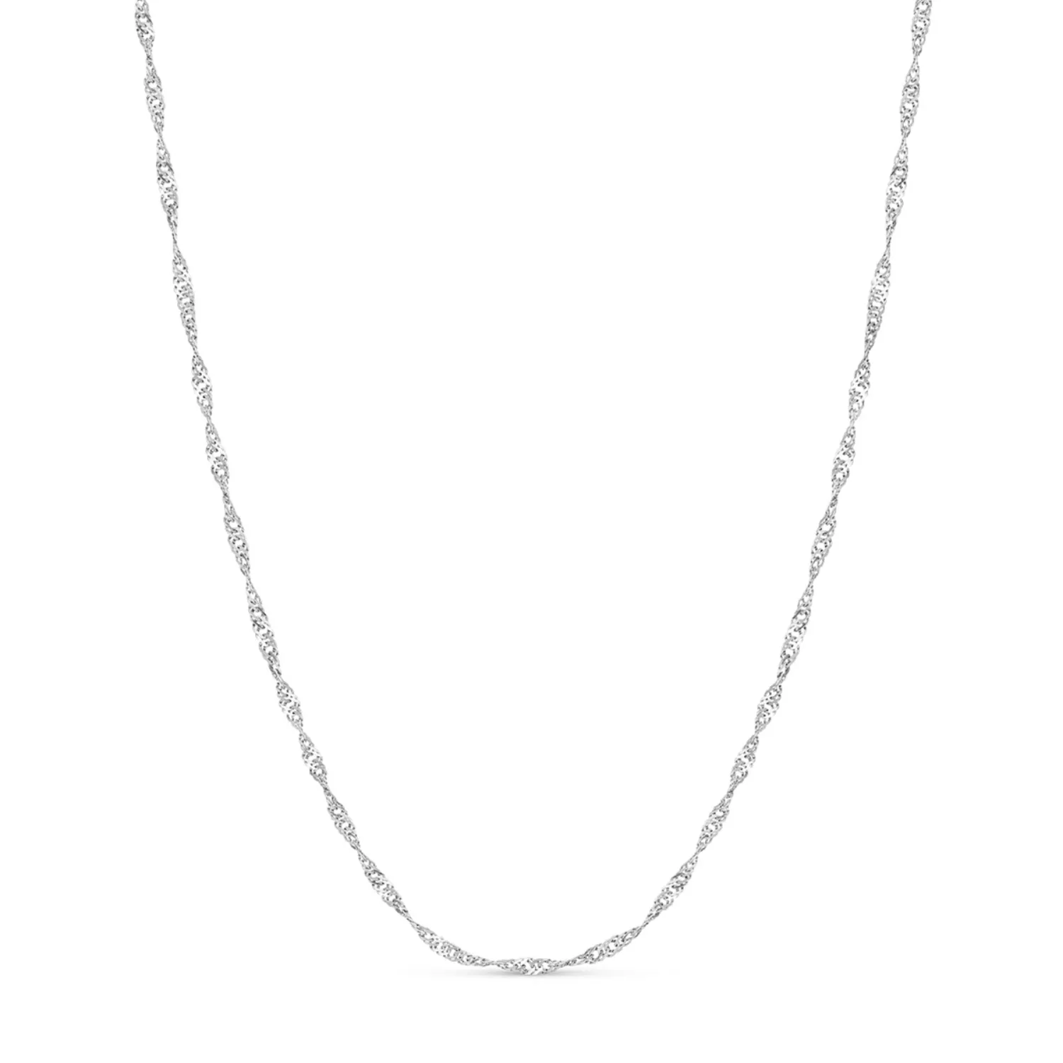 White Quartz Cushion Necklace (Silver) sold by Abbott Lyon product image thumbnail 5