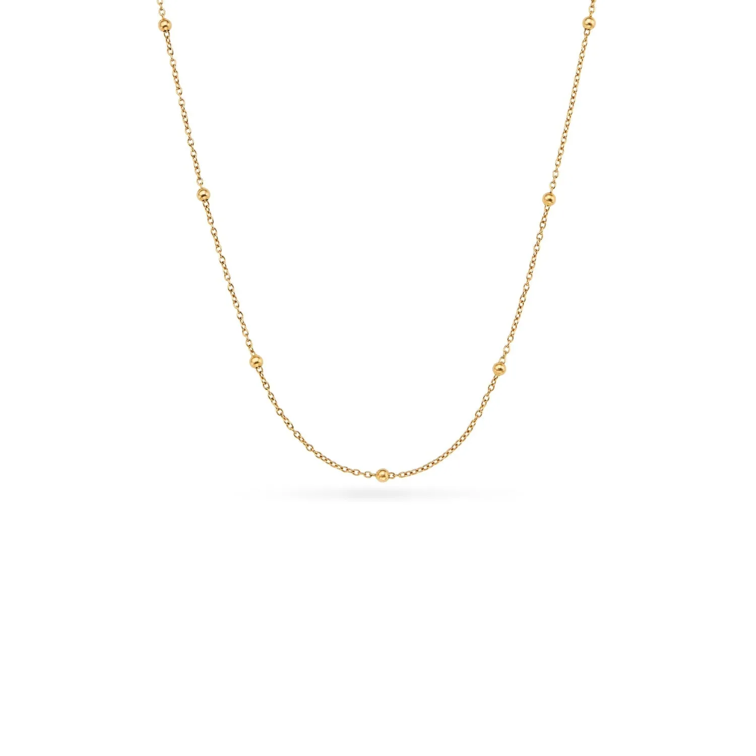 White Quartz Cushion Necklace (Gold) sold by Abbott Lyon product image thumbnail 5