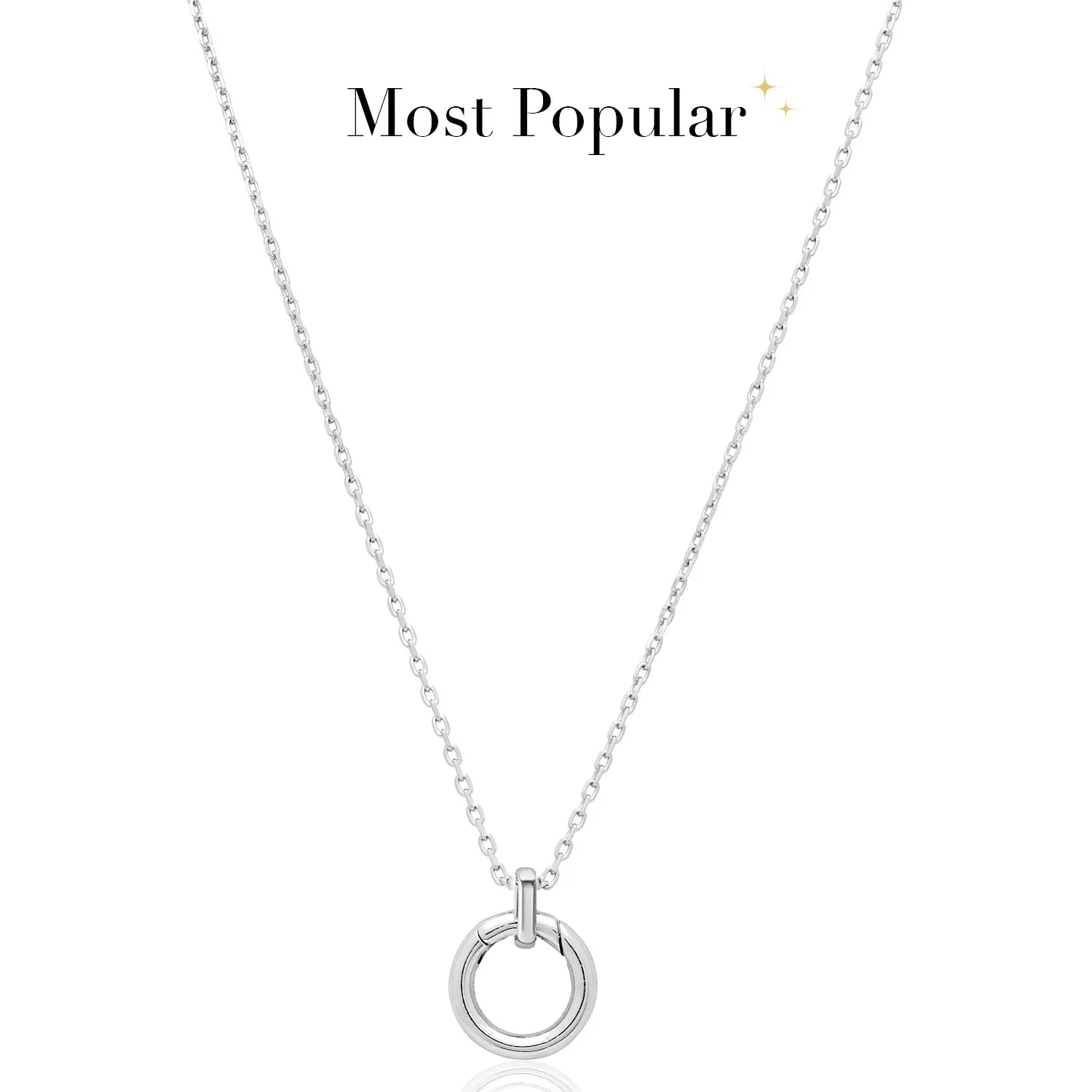 Stacey's Stories Multi Pendant Necklace (Silver) sold by Abbott Lyon product image thumbnail 2