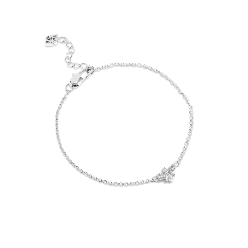 Made Mine Bee Bracelet (Silver) made by Abbott Lyon