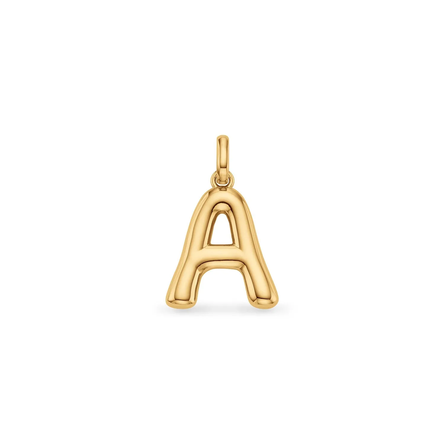 Molten Initial Pendant (Gold) sold by Abbott Lyon