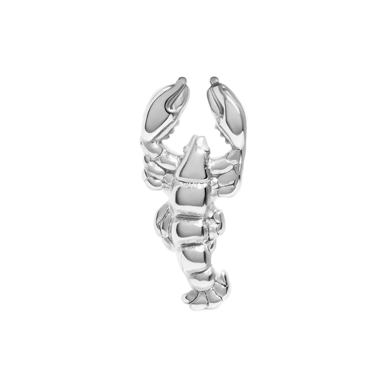 Written In The Sand Lobster Charm (Silver) made by Abbott Lyon