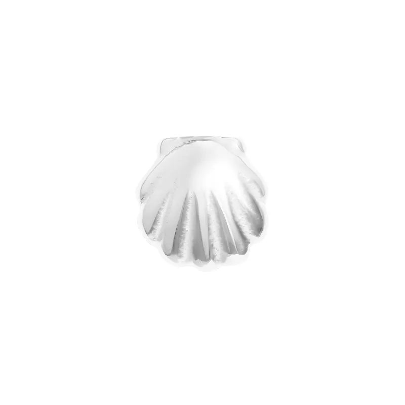 Written In The Sand Mini Scallop Shell Charm (Silver) made by Abbott Lyon