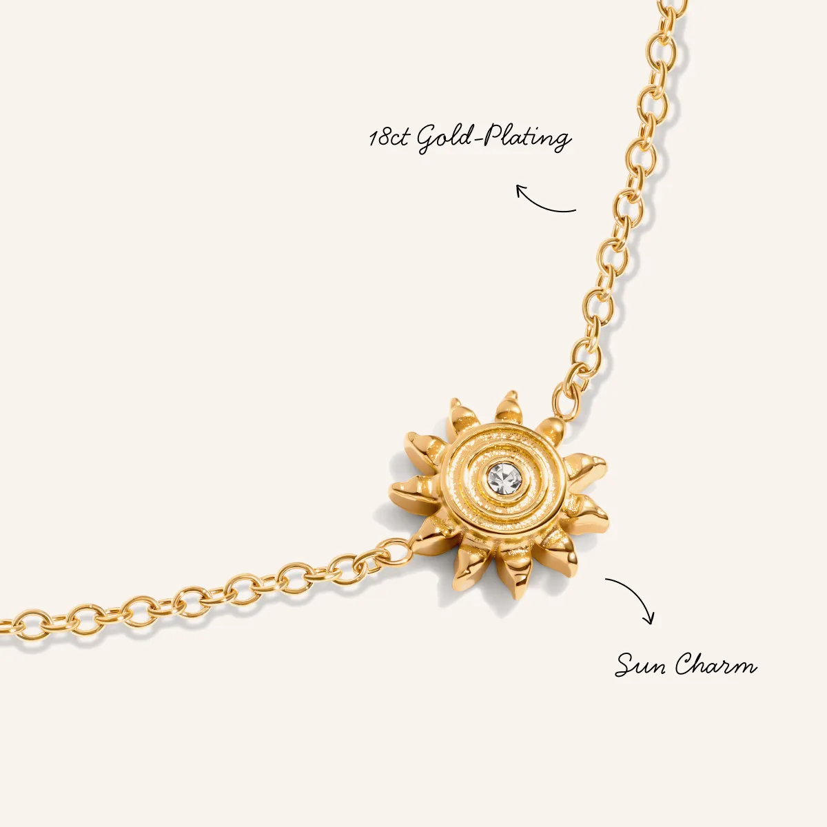 Made Mine Sun Bracelet (Gold) sold by Abbott Lyon product image thumbnail 3