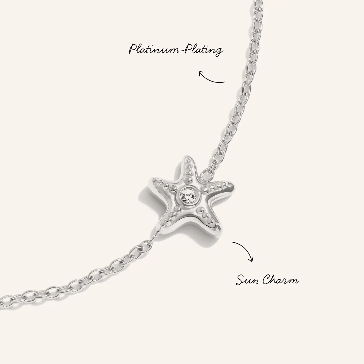 Multi Starfish Bracelet (Silver) sold by Abbott Lyon product image thumbnail 3