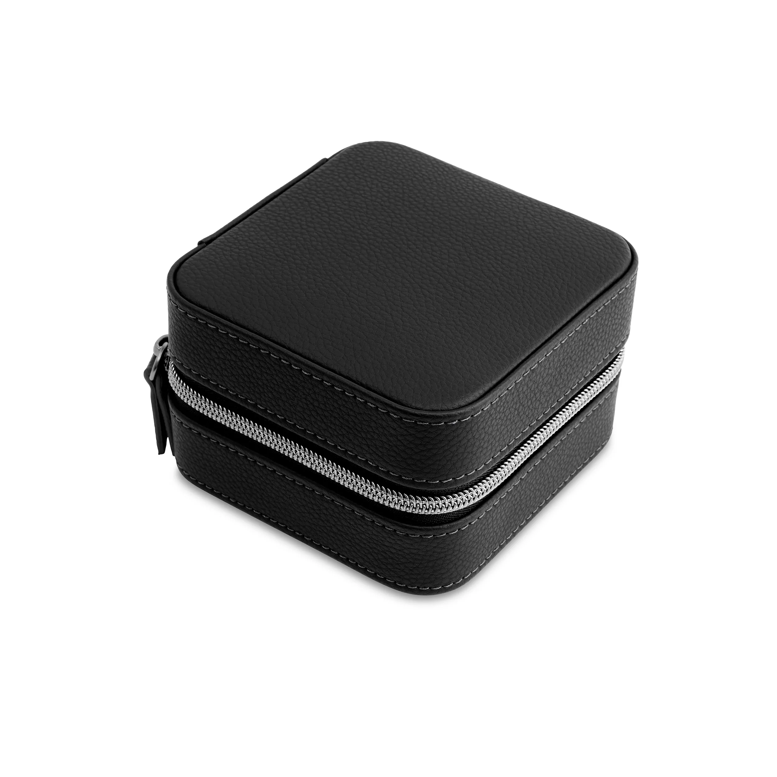 Leather Watch Box (Black) sold by Abbott Lyon product image thumbnail 4