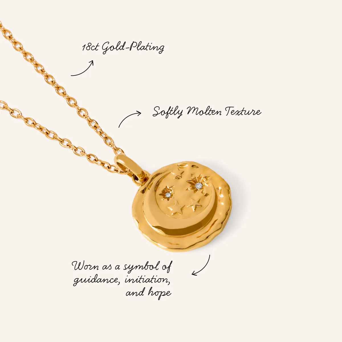 Talisman Celestial Necklace (Gold) sold by Abbott Lyon product image thumbnail 3
