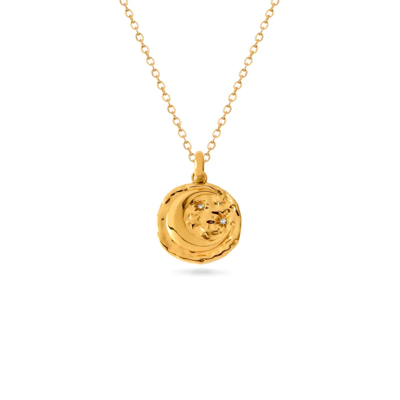 Talisman Celestial Necklace (Gold) made by Abbott Lyon
