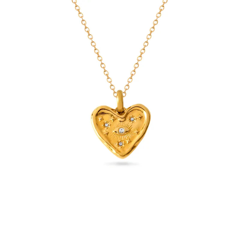 Talisman Heart Necklace (Gold) made by Abbott Lyon