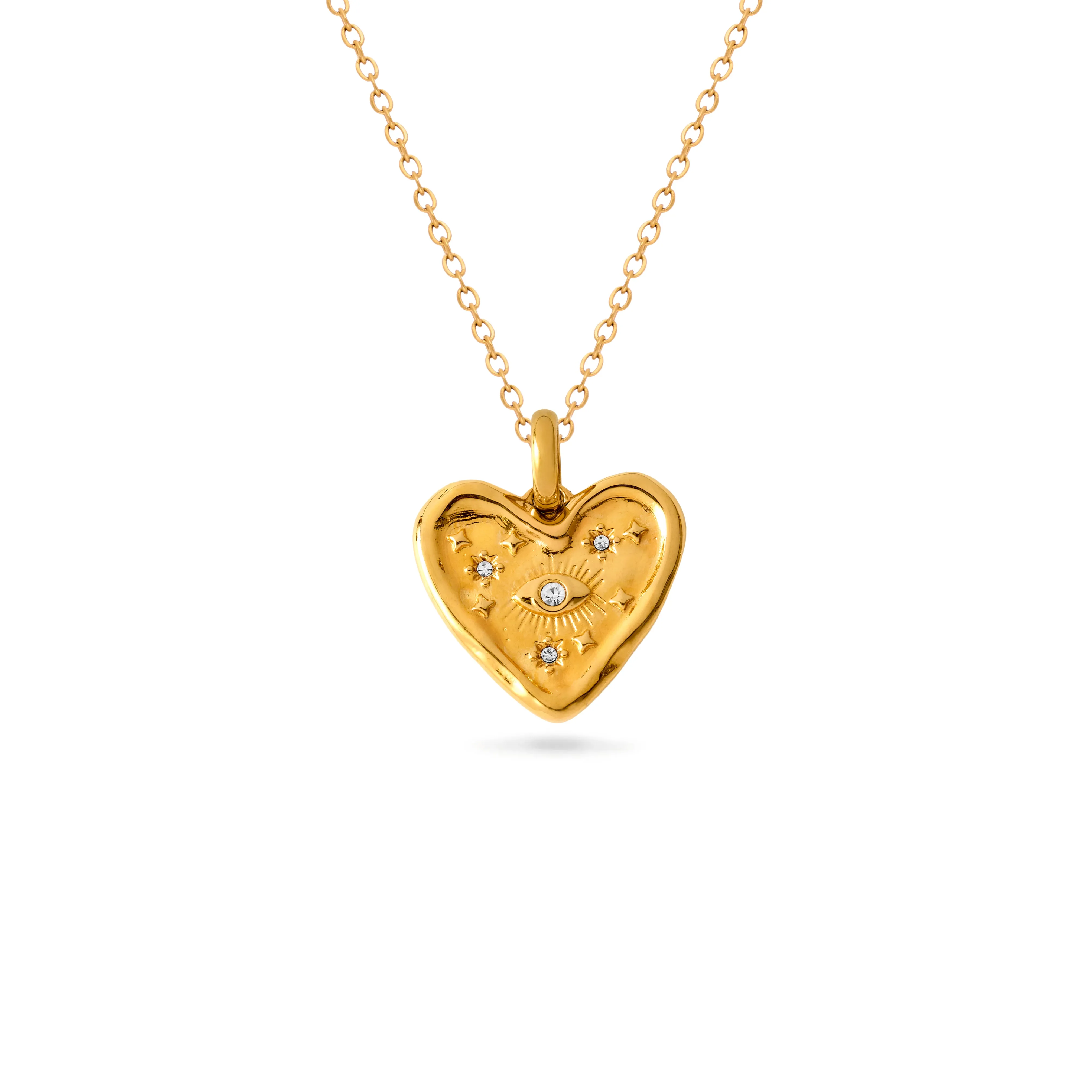 Talisman Heart Necklace (Gold) sold by Abbott Lyon