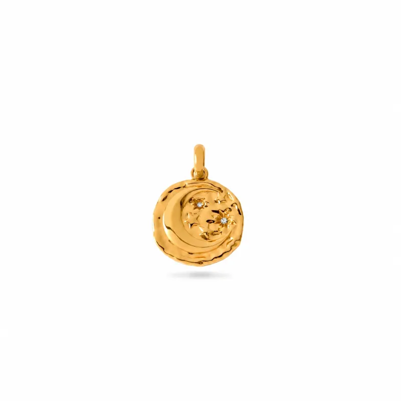 Talisman Celestial Pendant (Gold) made by Abbott Lyon