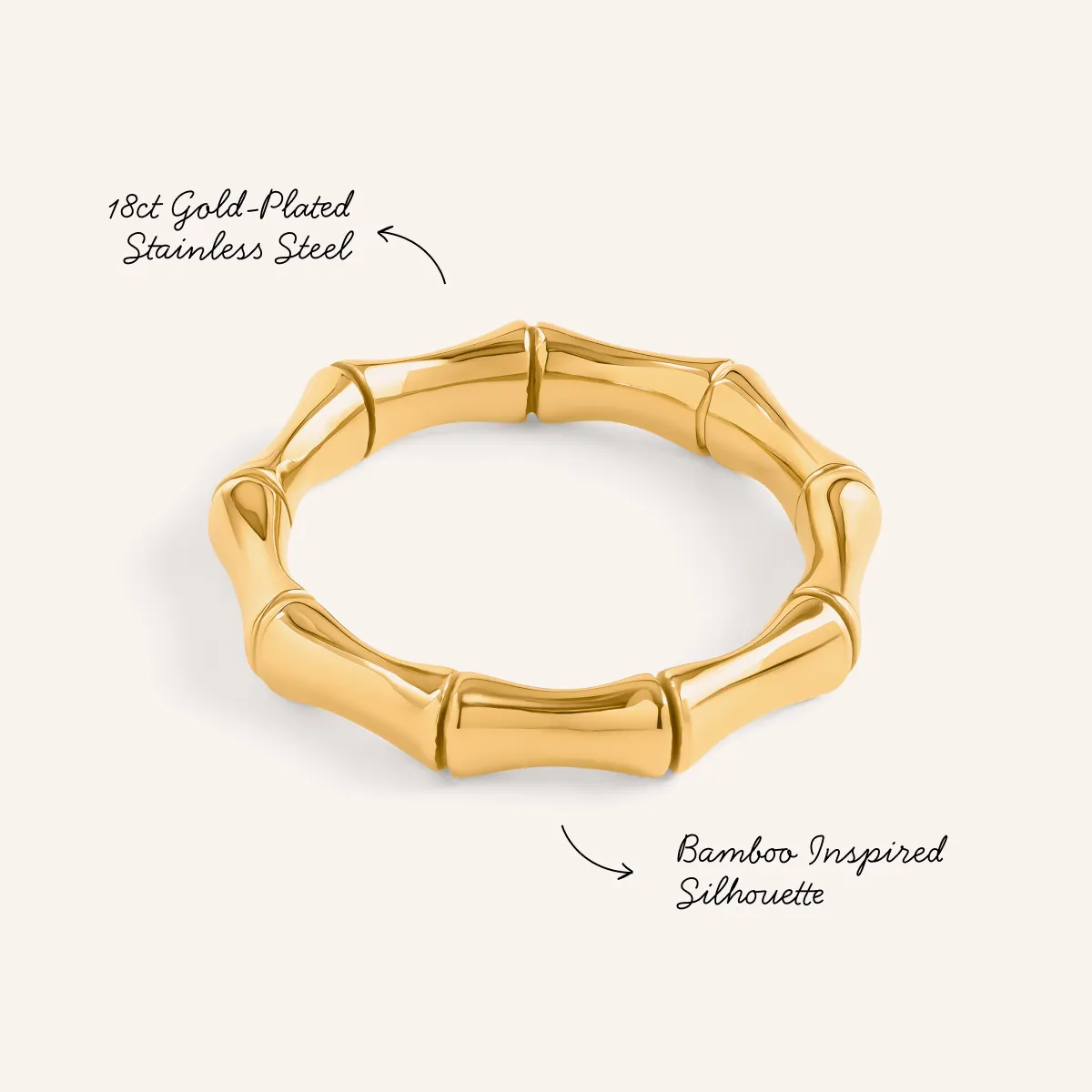 Bamboo Ring (Gold) sold by Abbott Lyon product image thumbnail 3