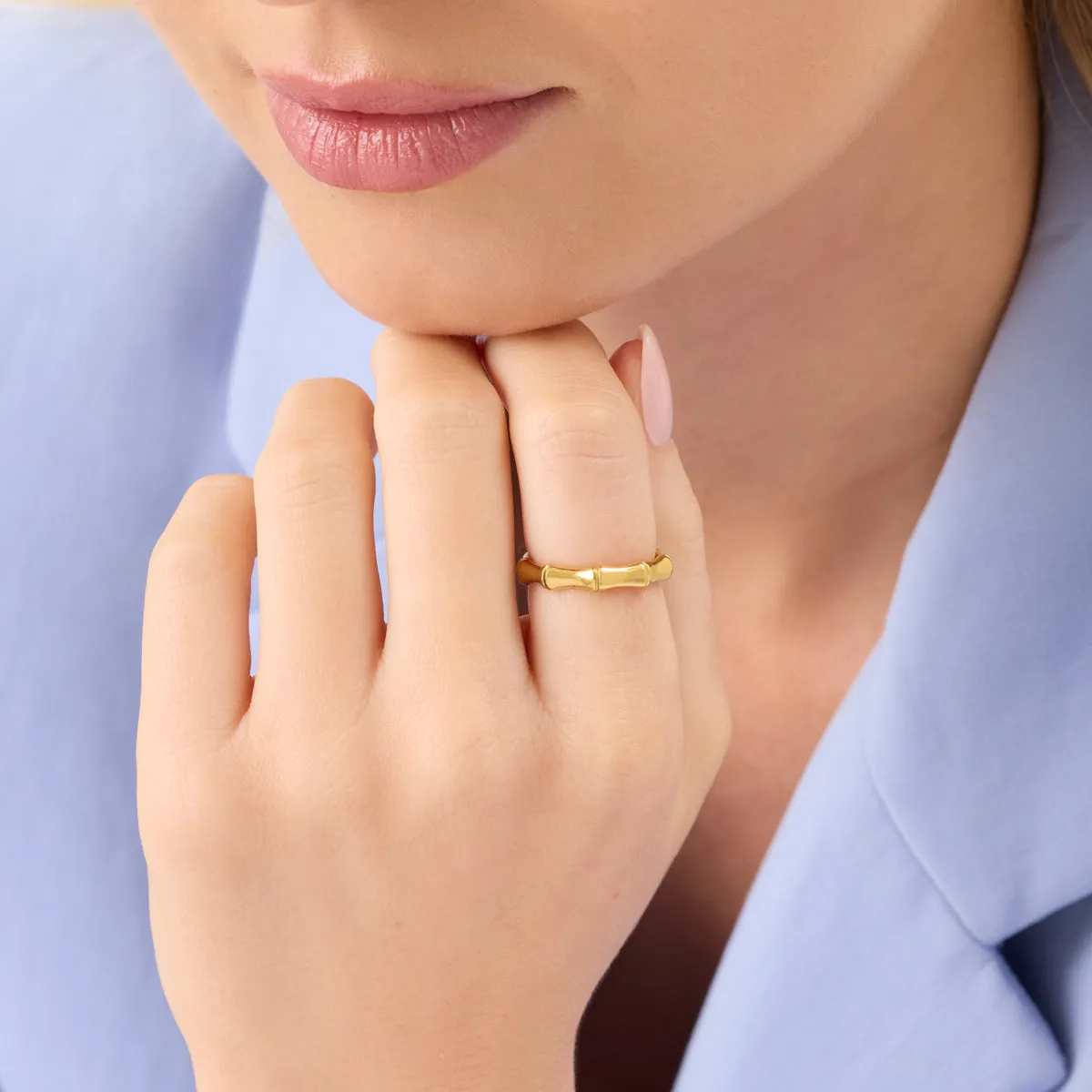 Bamboo Ring (Gold) sold by Abbott Lyon product image thumbnail 4