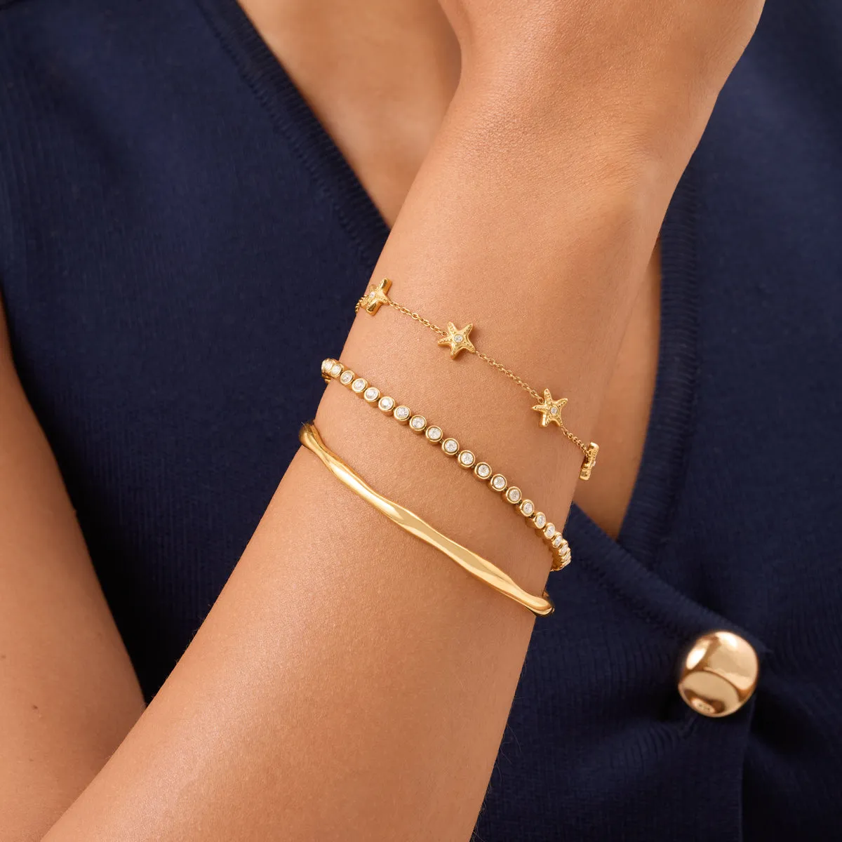 Ocean Charms Starfish Set (Gold) sold by Abbott Lyon product image thumbnail 5
