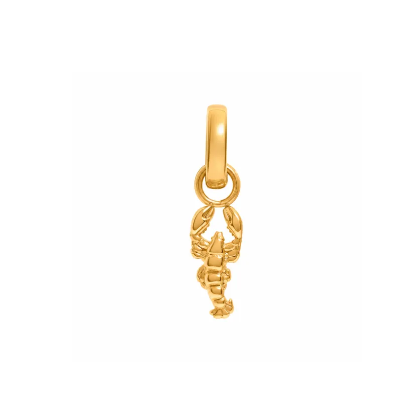 Ocean Charms Lobster Pendant (Gold) made by Abbott Lyon