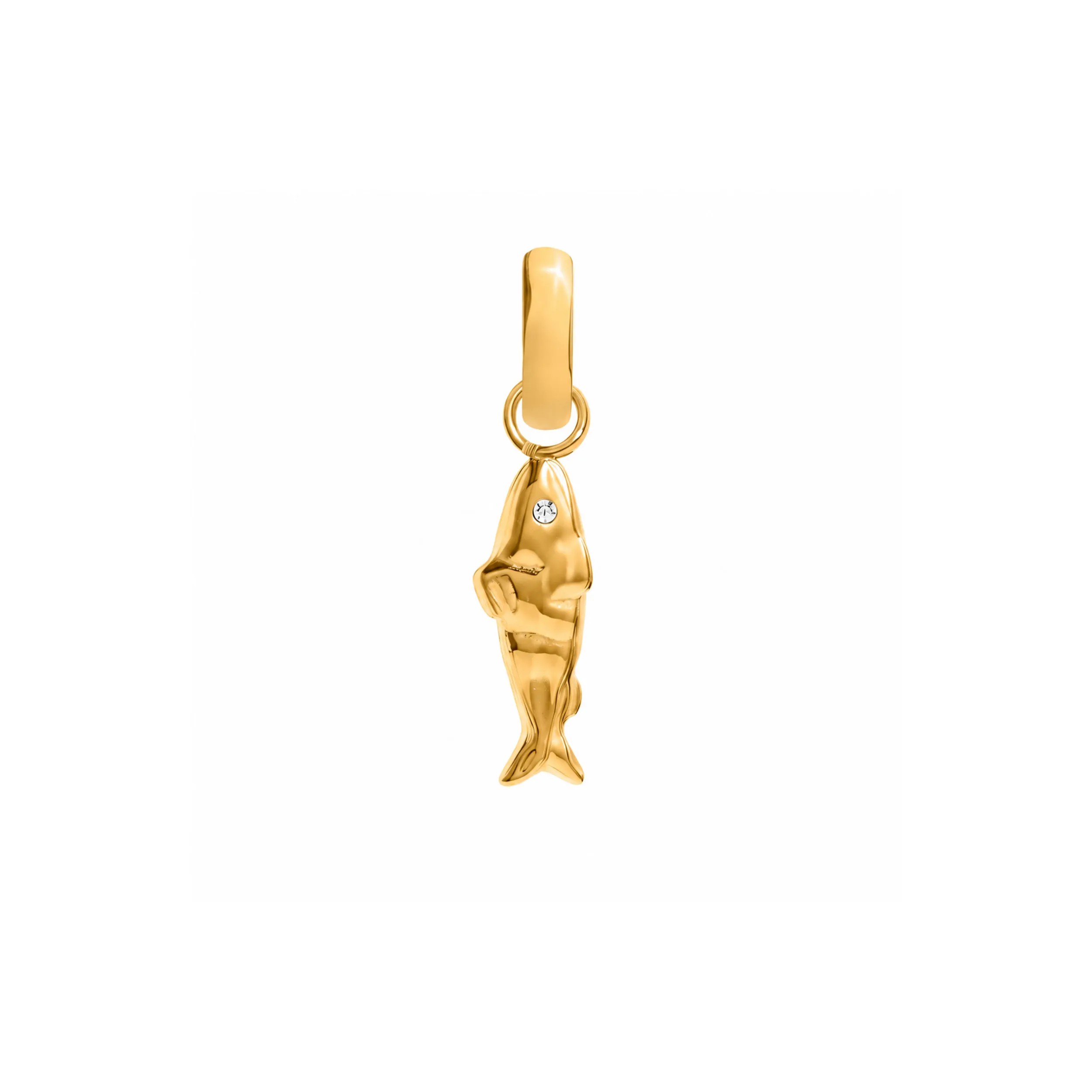 Ocean Charms Sardine Pendant (Gold) sold by Abbott Lyon