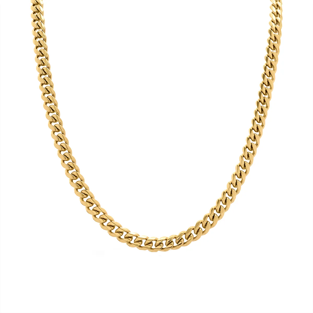 Curb Chain Necklace (Gold) sold by Abbott Lyon product image thumbnail 3