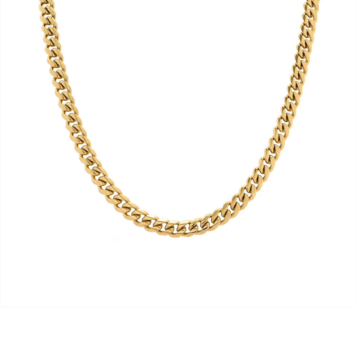 Curb Chain Necklace (Gold) sold by Abbott Lyon product image thumbnail 2