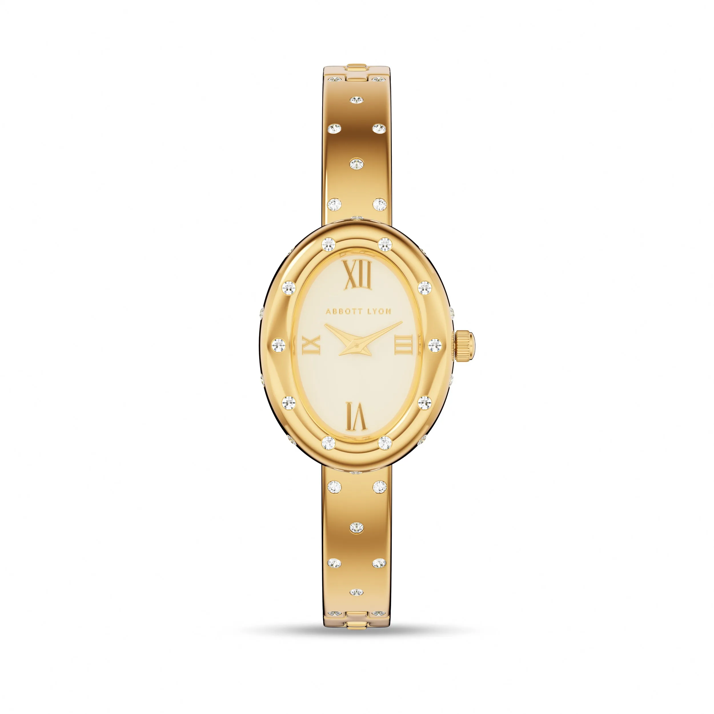 Polka Dot Crystal Watch (Gold) sold by Abbott Lyon