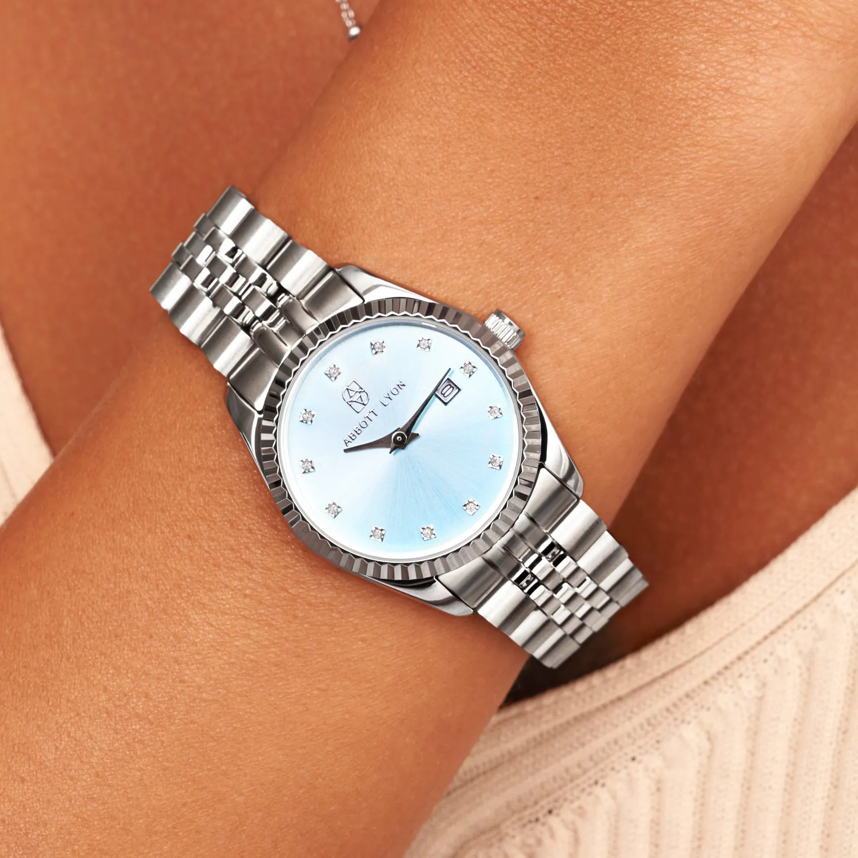 Silver Link Blue Belgravia 30 Watch sold by Abbott Lyon product image thumbnail 2