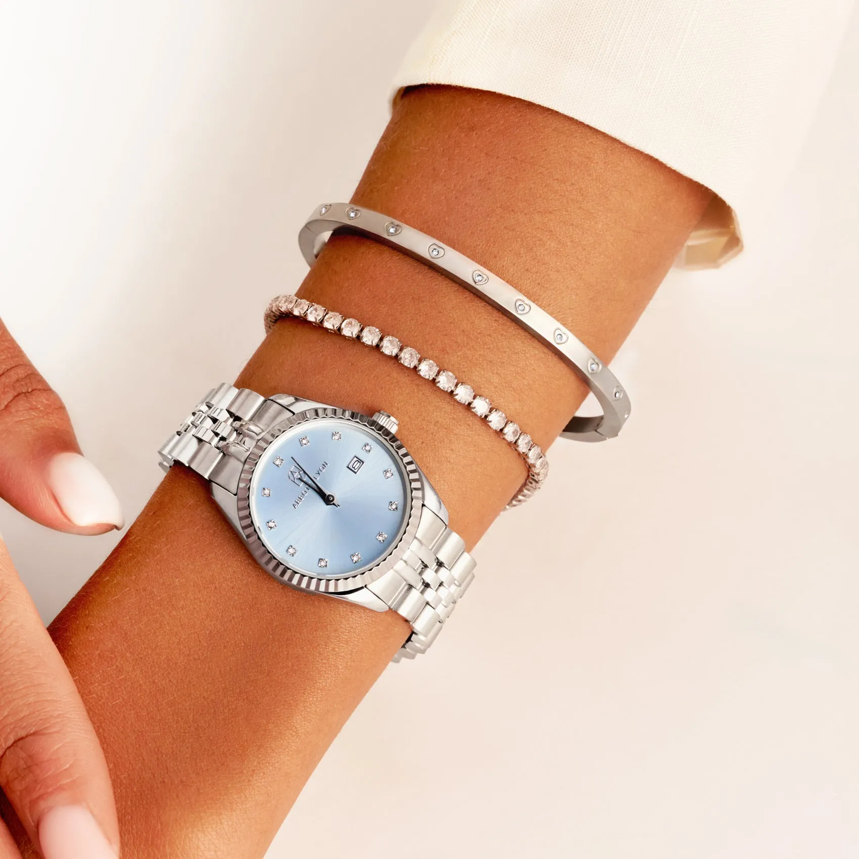 Silver Link Blue Belgravia 30 Watch sold by Abbott Lyon product image thumbnail 3